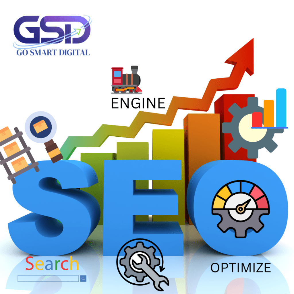 Digital marketing and SEO services by GoSmartDigital to grow online business visibility